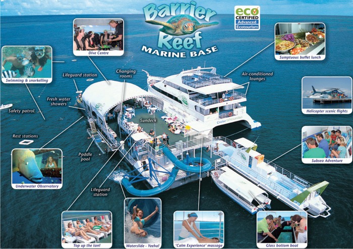 Visit one of the whitsunday region's most spectacular great barrier reef sites on this great value day tour departing from airlie beach. Visit Cairns Great Barrier Reef Pontoon Ex Airlie Beach Island Resorts