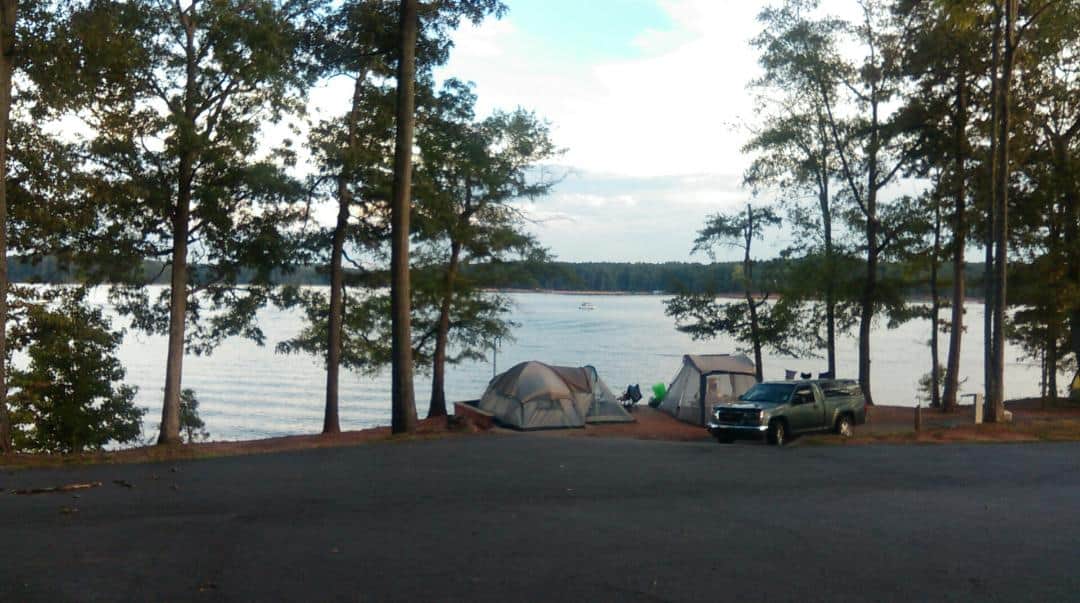 The cove is south of north beach. Oconee Point Campground | Visit Oconee South Carolina