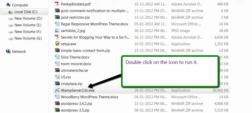 To visit your website, again, you can go to your browser and type: Localhost: WordPress Installation Locally - Visualmodo Blog