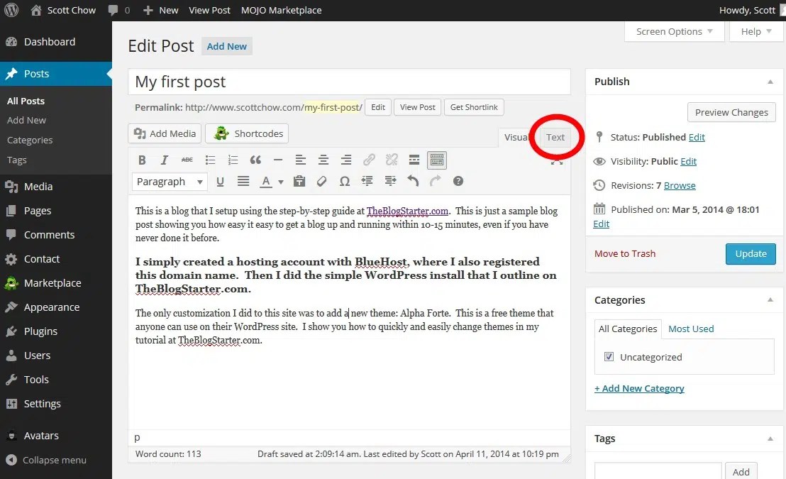Blog post image size (1200 x 630 pixels) · header image size (banner size 1048 x 250 pixels) · featured image size (landscape 1200 x 900 pixels) . WordPress Text Color And Size Edit- How To Change? - Visualmodo