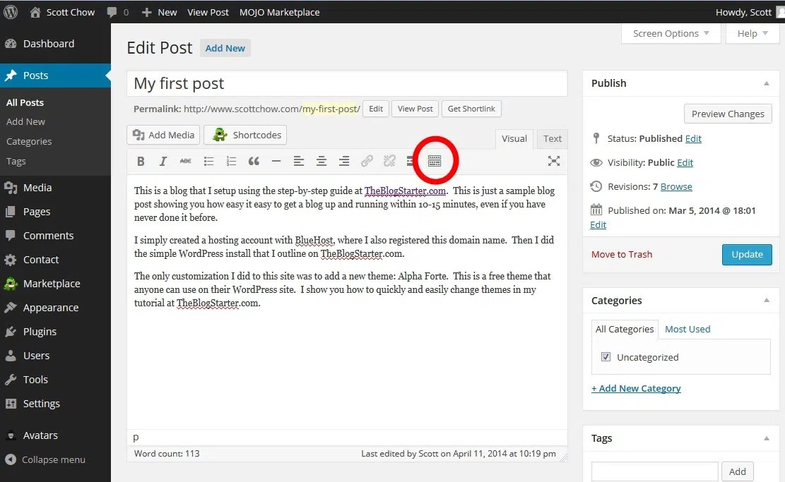 This post on the core make blog . WordPress Text Color And Size Edit- How To Change? - Visualmodo