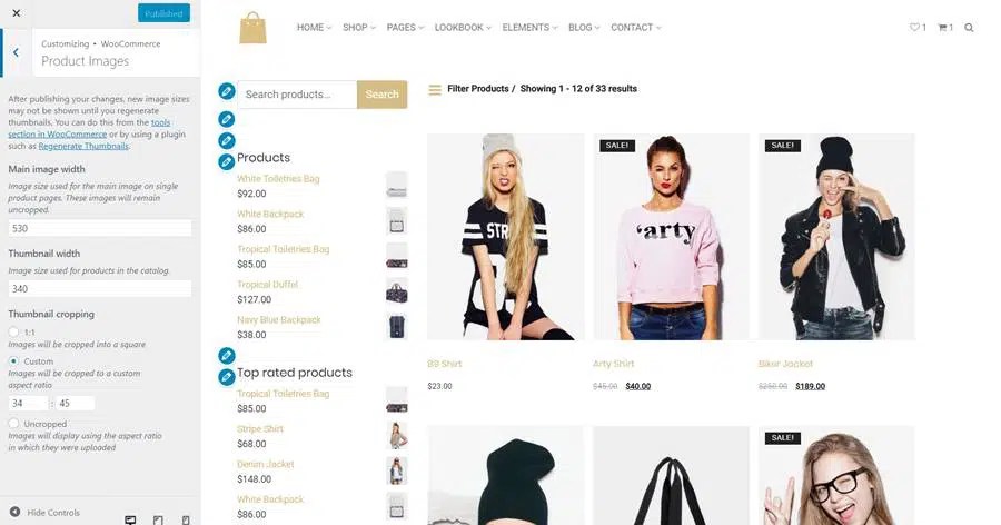 When calling wordpress functions which expect an image size e.g. How To Edit Woocommerce Image Proportion Visualmodo