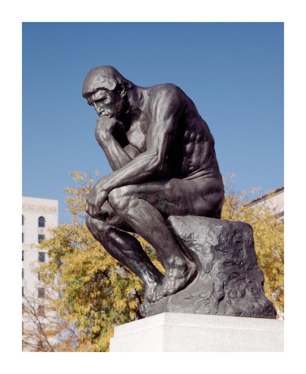 The Thinker 1904 By Auguste Rodin Paper Print Dia Custom Prints Custom Prints And Framing From The Detroit Institute Of Arts