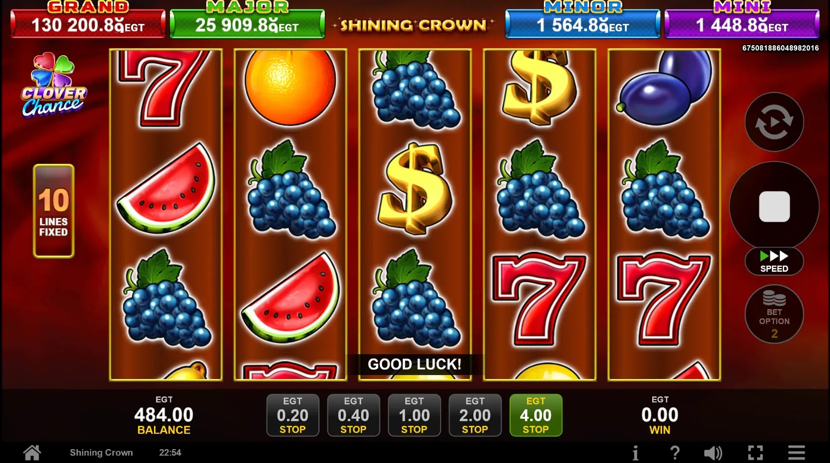 Lokalisierungsbemühungen im Shining Crown Slot für die deutsche Sprache