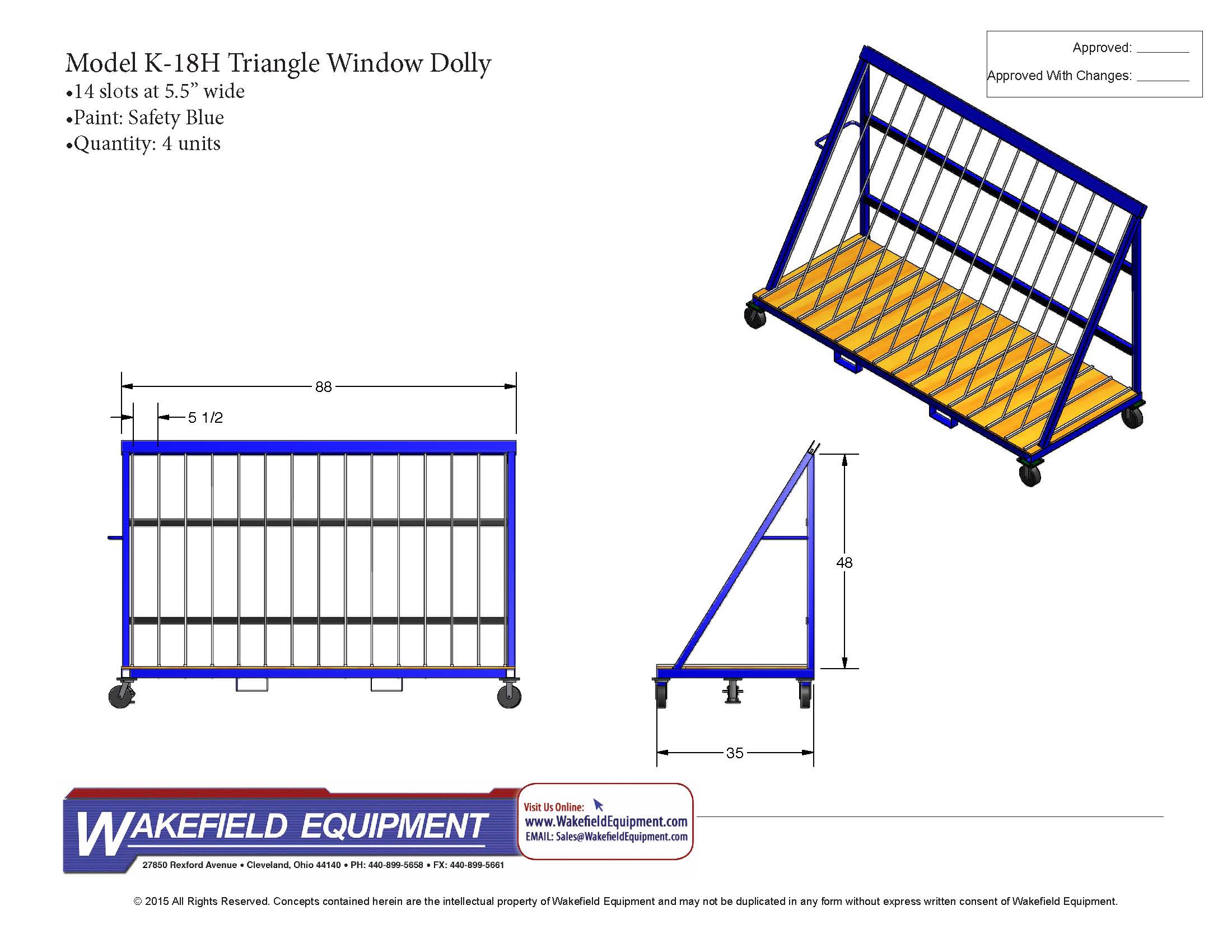Triangle Dollies Wakefield Equipment