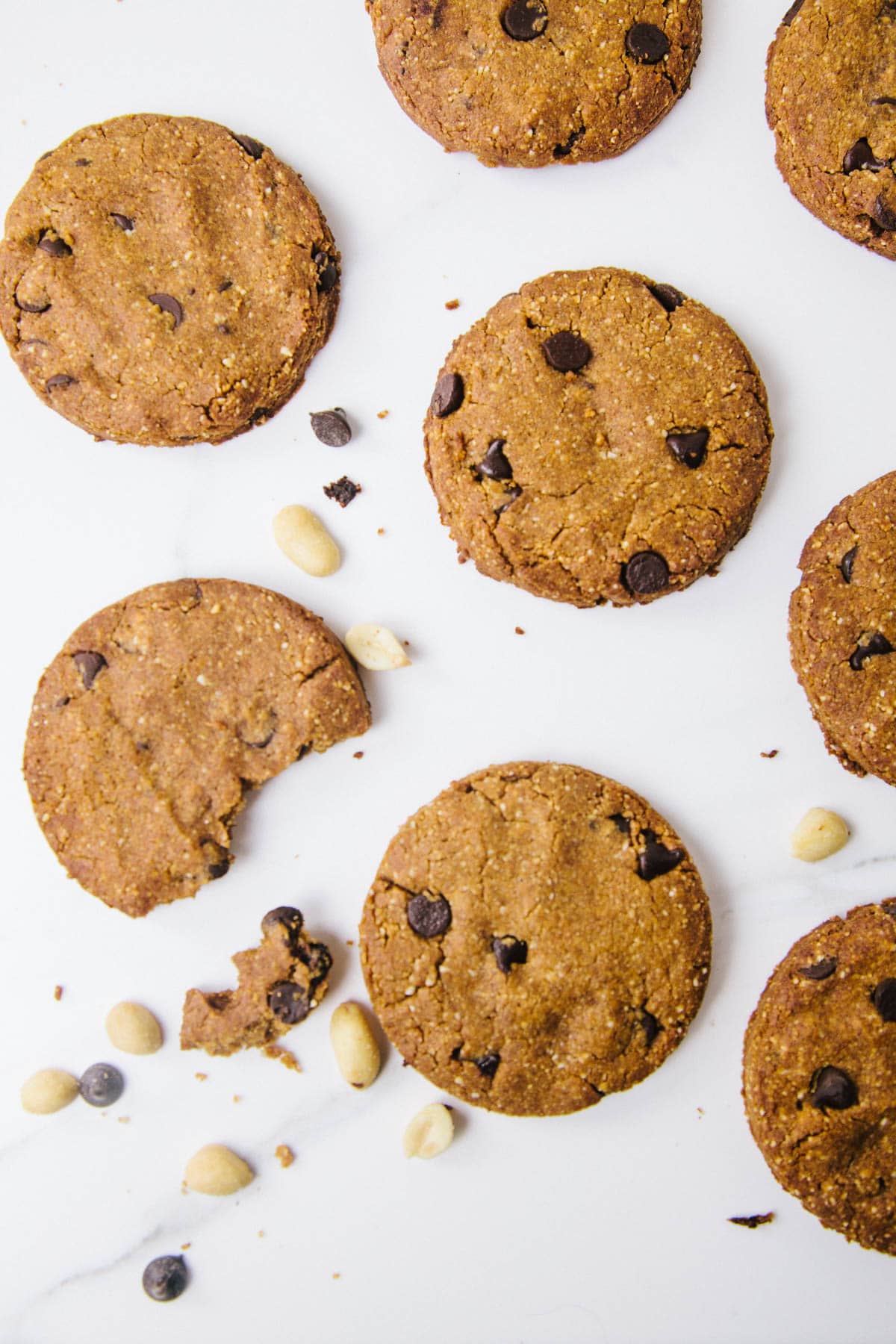 Best of all, these crisp,. Low Carb Peanut Chocolate Chip Cookies Wallflower Kitchen