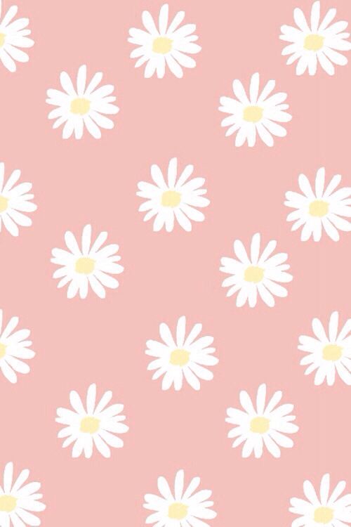 Multicolored graphics of hand drawn flower blossoms, different shapes and . Cute Spring Wallpapers Tumblr Flower Background On We Heart