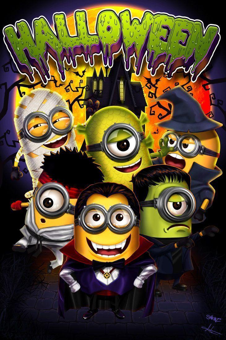 Unduh background wallpaper keren labu halloween gambar di atas dan gunakan sebagai wallpaper, poster, dan desain spanduk anda. Minion Halloween Wallpapers Top Free Minion Halloween Backgrounds Wallpaperaccess