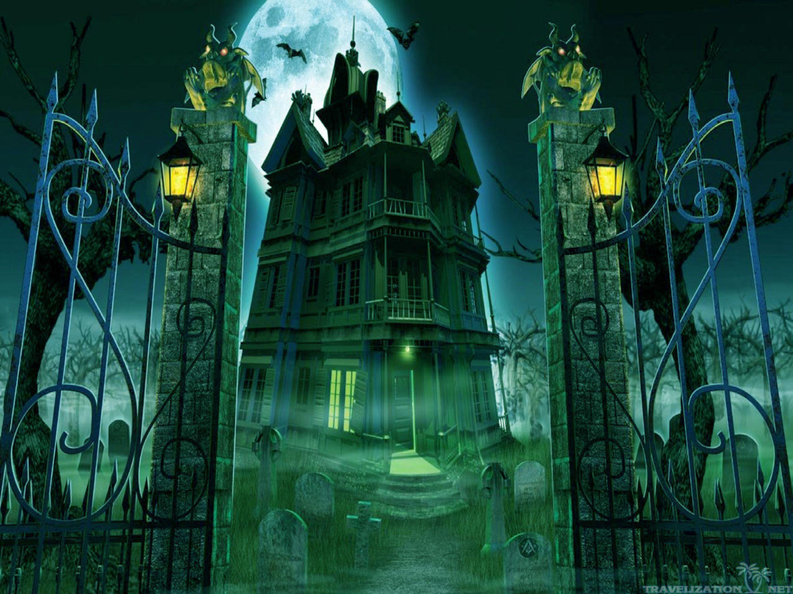 Scare your guests with halloween wall decals and decor! Halloween Graveyard Wallpapers Top Free Halloween Graveyard Backgrounds Wallpaperaccess
