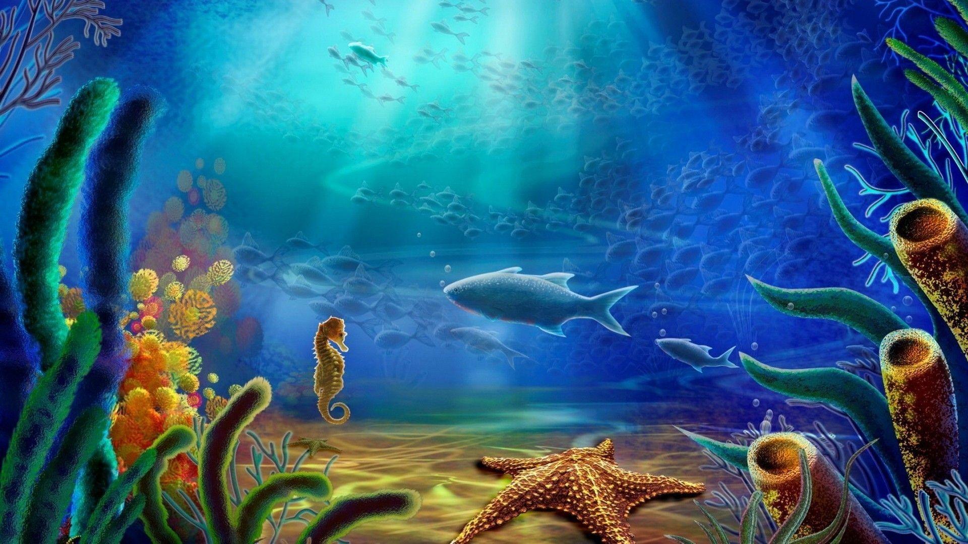 Download free underwater stock video footage and motion graphics with 4k and hd clips available. Cartoon Ocean Wallpapers Top Free Cartoon Ocean Backgrounds Wallpaperaccess