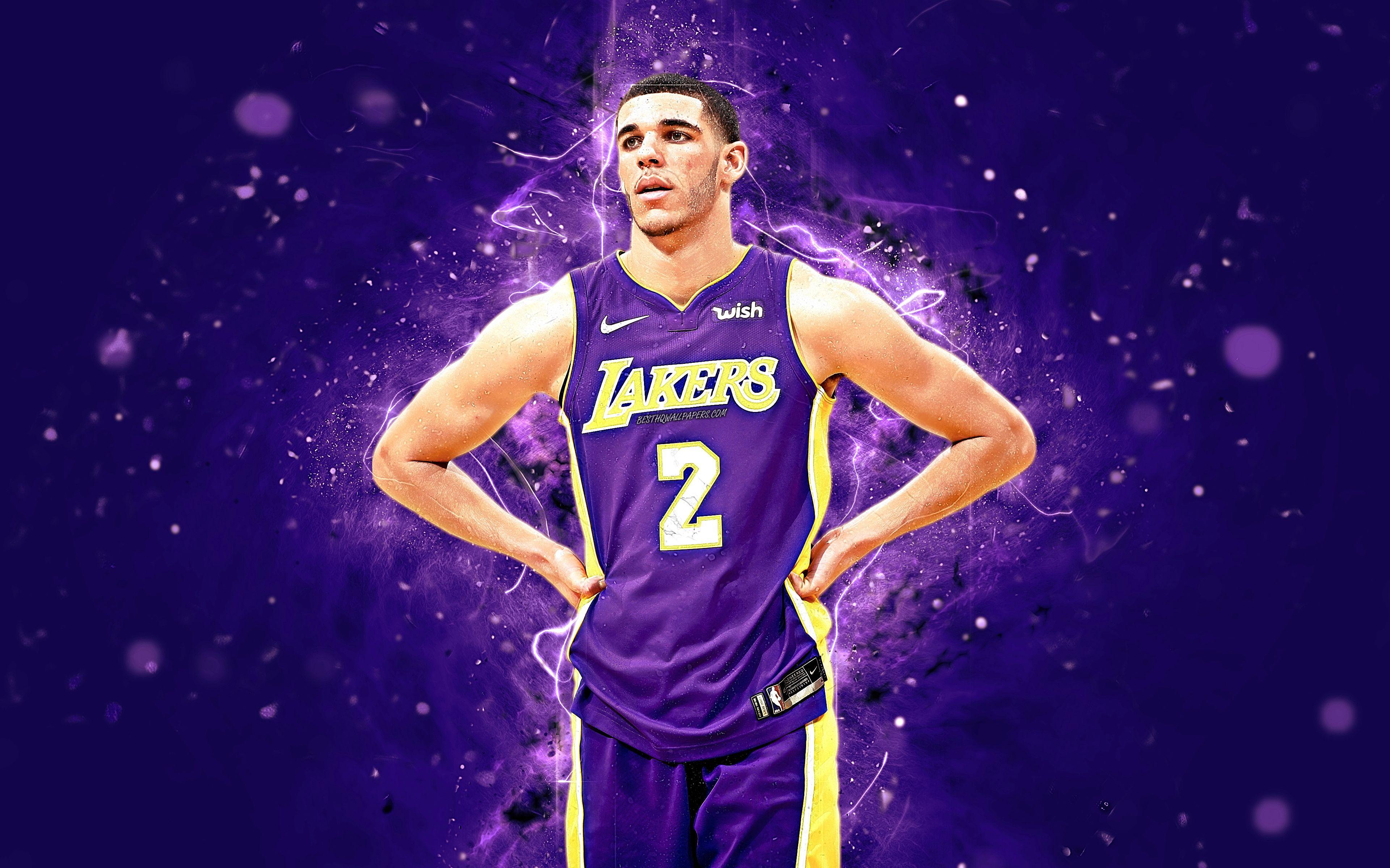 Kyle Kuzma Wallpaper Aesthetic . Lonzo Ball Lakers Wallpapers Top Free Lonzo Ball Lakers Backgrounds Wallpaperaccess