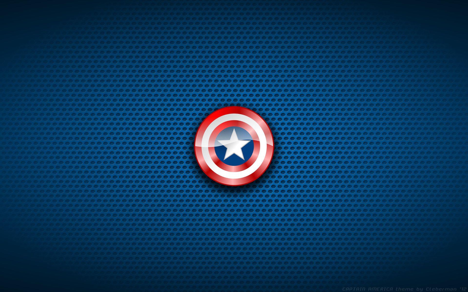 Captain America Logo Wallpapers Top Free Captain America Logo Backgrounds Wallpaperaccess