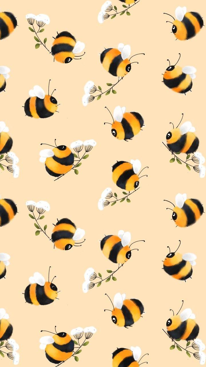 Check out our bumble bee wallpaper selection for the very best in unique or custom, handmade pieces from our. Cute Bee Wallpapers Top Free Cute Bee Backgrounds Wallpaperaccess