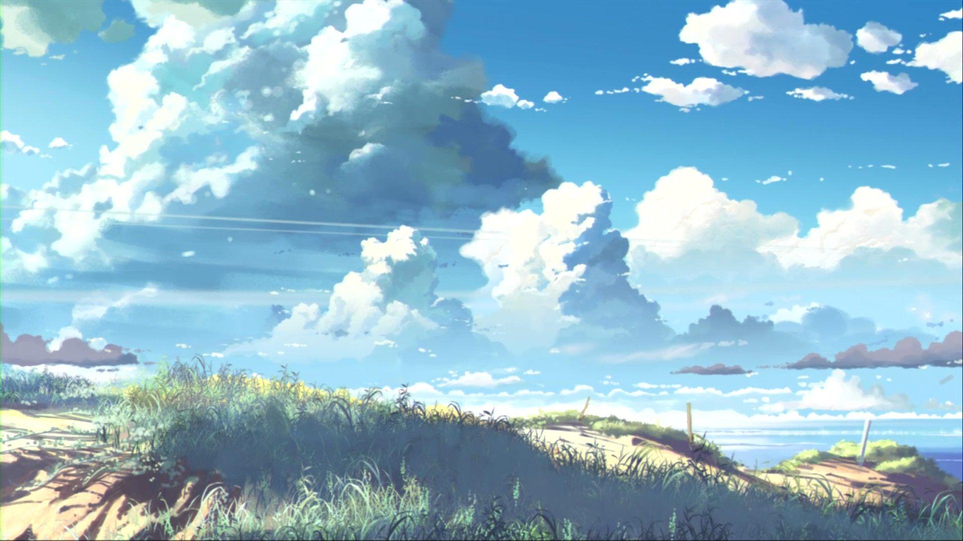 12+ Clouds Anime Wallpaper
 Images