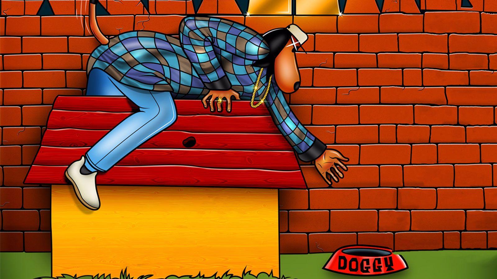 Two cartoon characters illustration, calvin and hobbes, snow hd wallpaper . Snoop Dogg Cartoon Wallpapers - Top Free Snoop Dogg