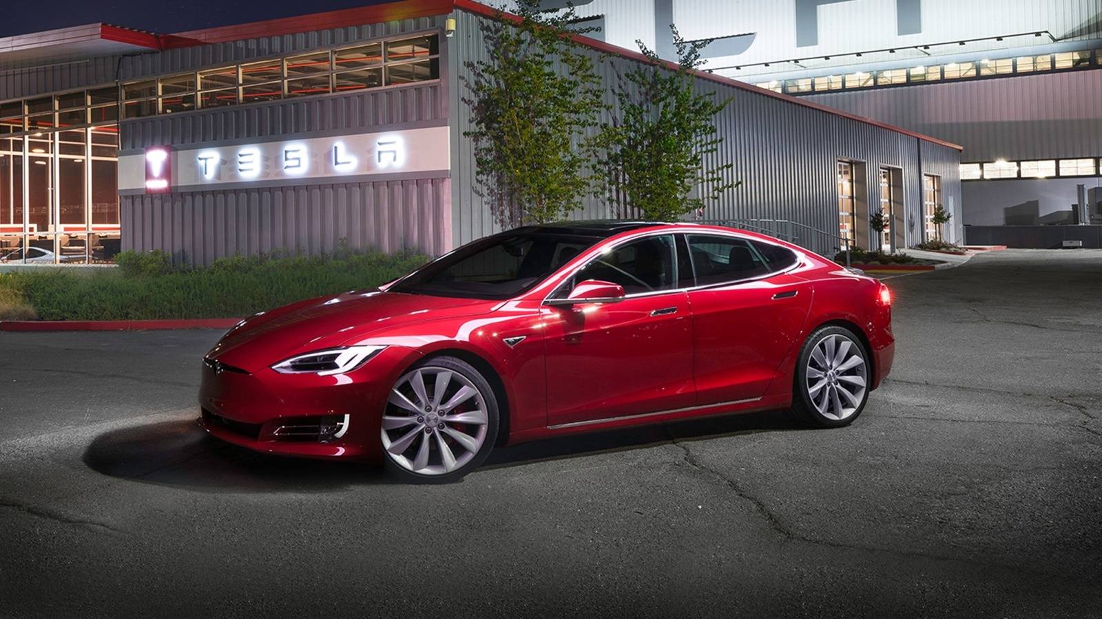 Updated tesla model s plaid deliveries begin, photos and videos it's now clear that the plaid with the new headlights and taillights is in the hands … Red Tesla Model S Wallpapers Top Free Red Tesla Model S Backgrounds Wallpaperaccess