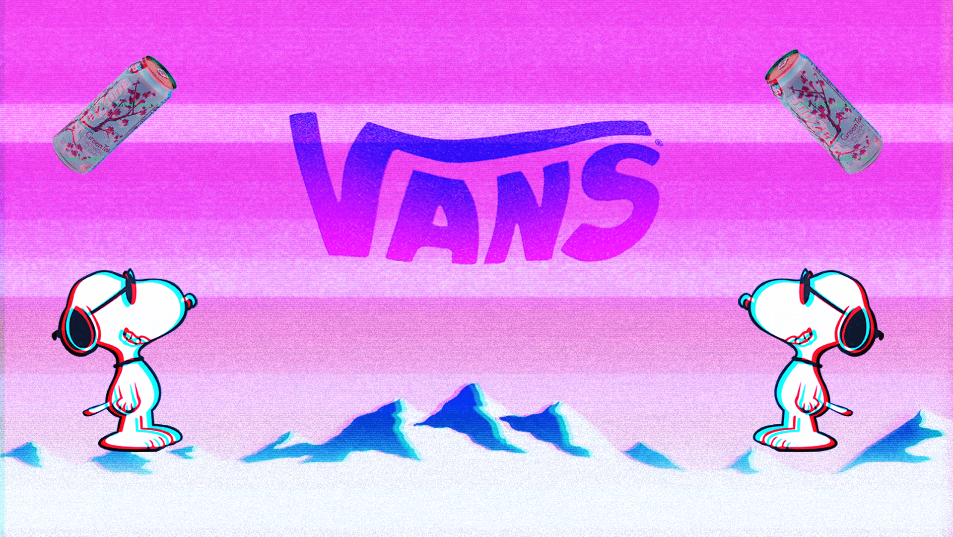 Vaporwave, music, blue, style, purple, yellow, sunset, background. Aesthetic Vans Wallpapers - Top Free Aesthetic Vans Backgrounds - WallpaperAccess