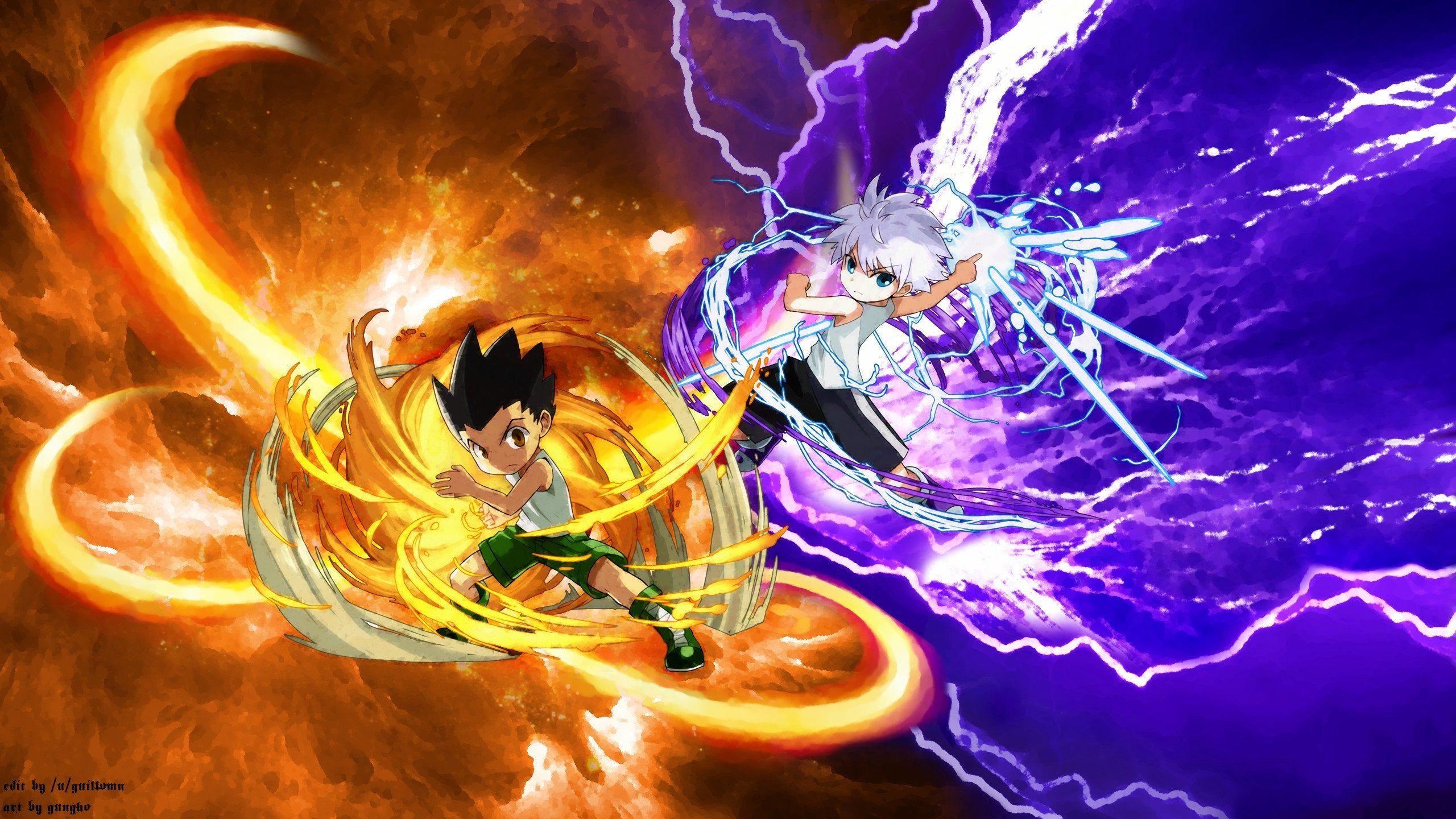 Hd wallpapers and background images Gon And Killua Wallpapers Top Free Gon And Killua Backgrounds Wallpaperaccess