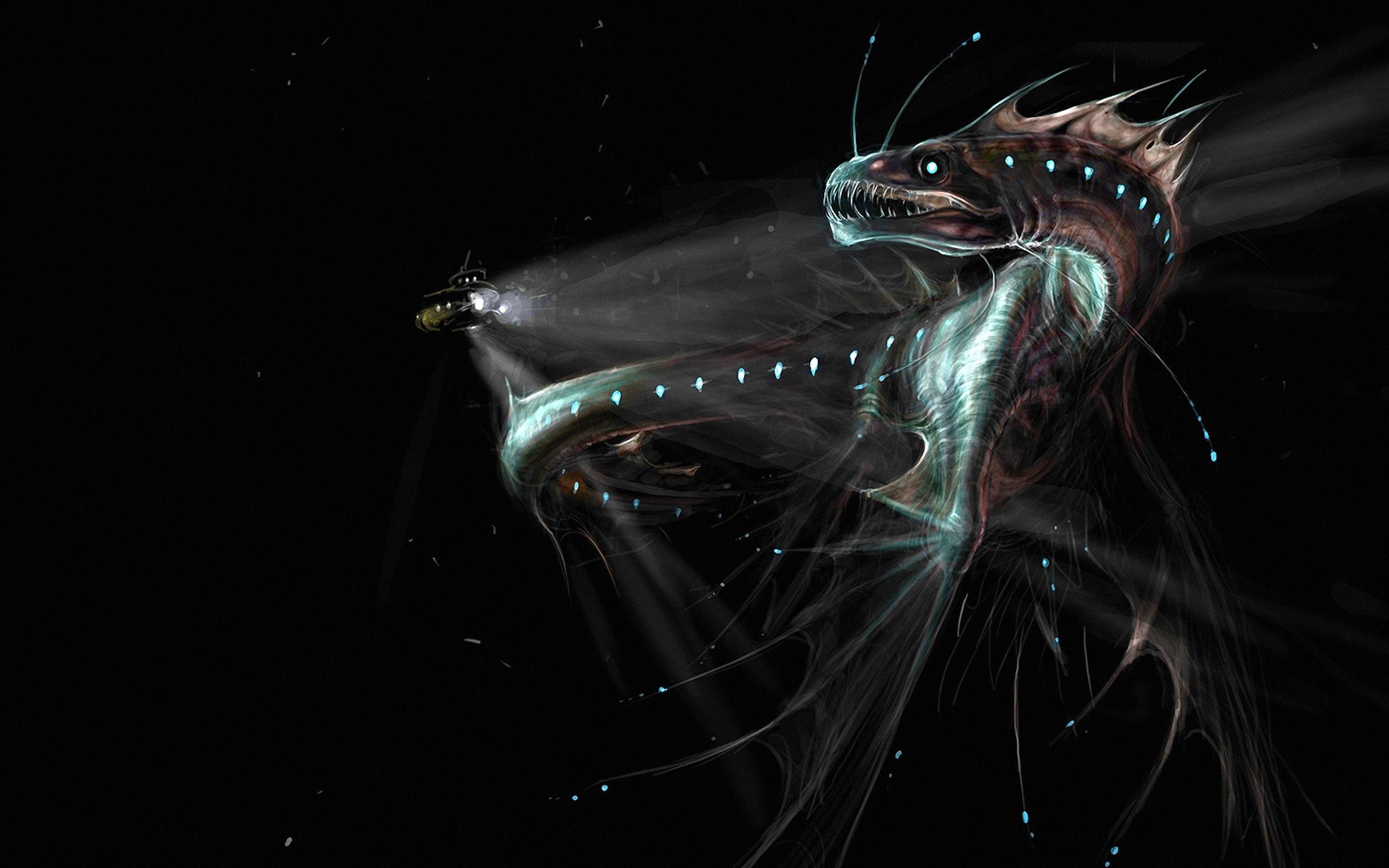 Weird deep sea creatures monster anime painting wallpapers. Deep Sea Creatures Wallpapers Top Free Deep Sea Creatures Backgrounds Wallpaperaccess