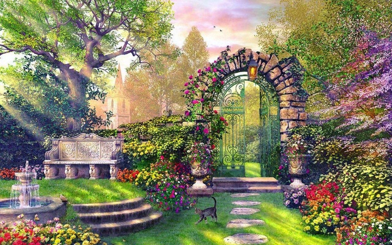 Below are some ideas that can hel. Enchanted Garden Wallpapers Top Free Enchanted Garden Backgrounds Wallpaperaccess