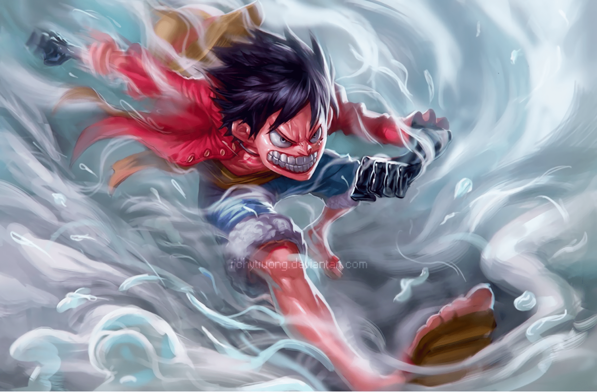 One piece gear second de luffy tout le monde se souvient de cette pose qui nous a remplie d exitation . Luffy Gear 2 Wallpapers Top Free Luffy Gear 2 Backgrounds Wallpaperaccess