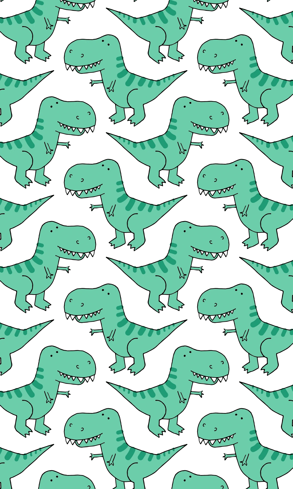 Iphone wallpaper pattern, cartoon wallpaper iphone, cute patterns wallpaper, . Cute Patterns Aesthetic Dinosaur Wallpaper - Feliz ideias