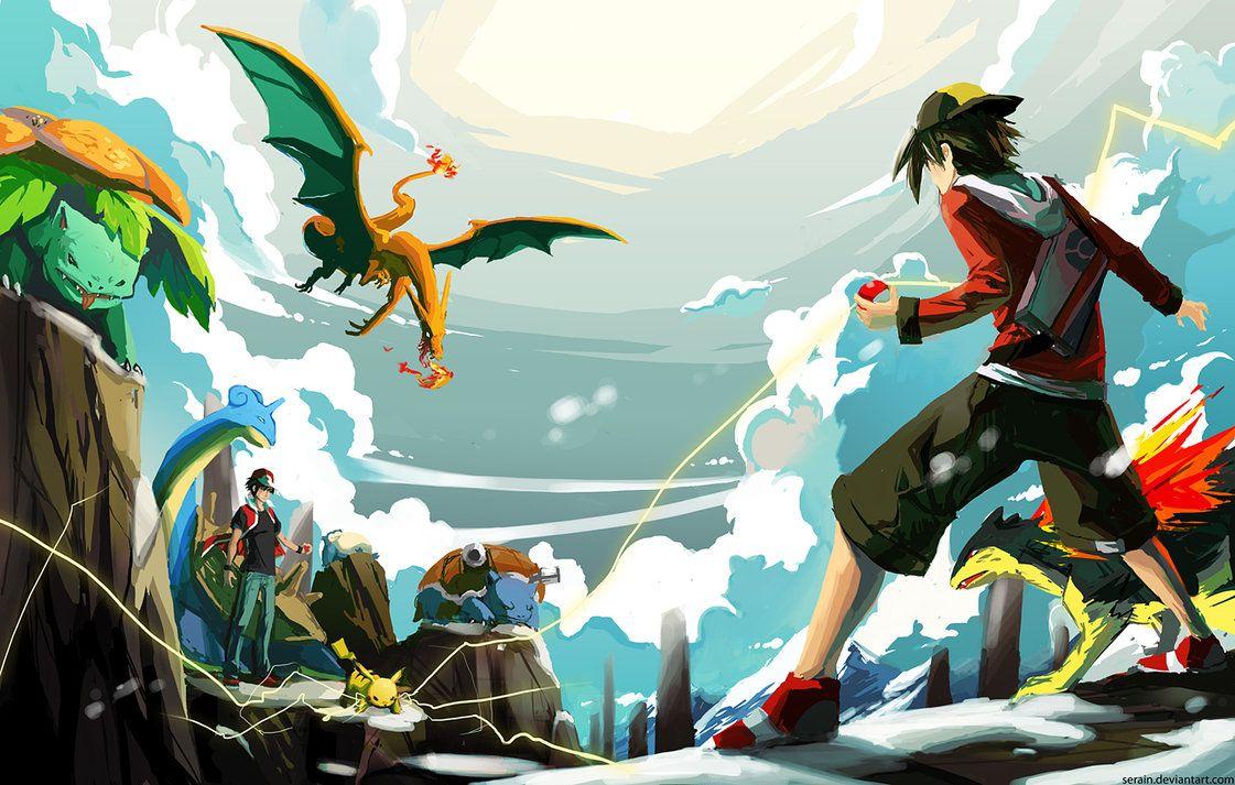 A lovingly curated selection of 1967 free hd pokémon wallpapers and background images. Pokemon Red Wallpapers Top Free Pokemon Red Backgrounds Wallpaperaccess