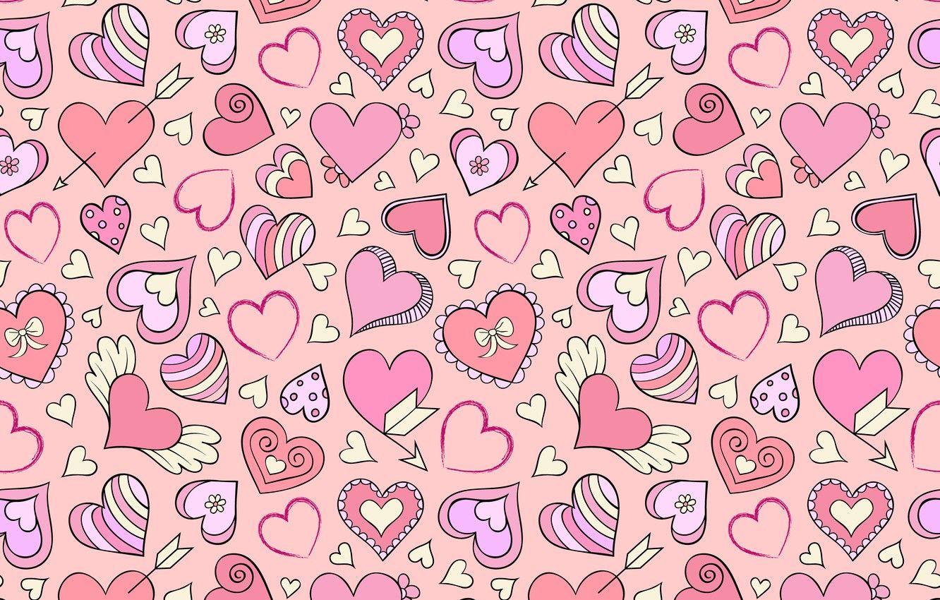 Cute pink heart wallpapers and background images for all your devices. Pink Heart Desktop Wallpapers Top Free Pink Heart Desktop Backgrounds Wallpaperaccess
