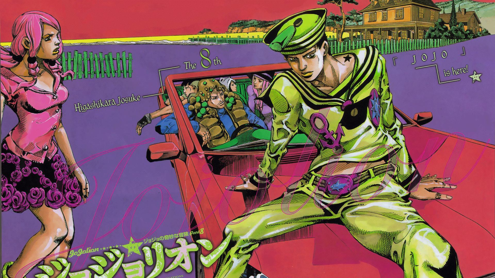 Hirohiko araki, anime, manga, jojolion, josuke higashikata, hd wallpaper; Jojolion Wallpapers Top Free Jojolion Backgrounds Wallpaperaccess
