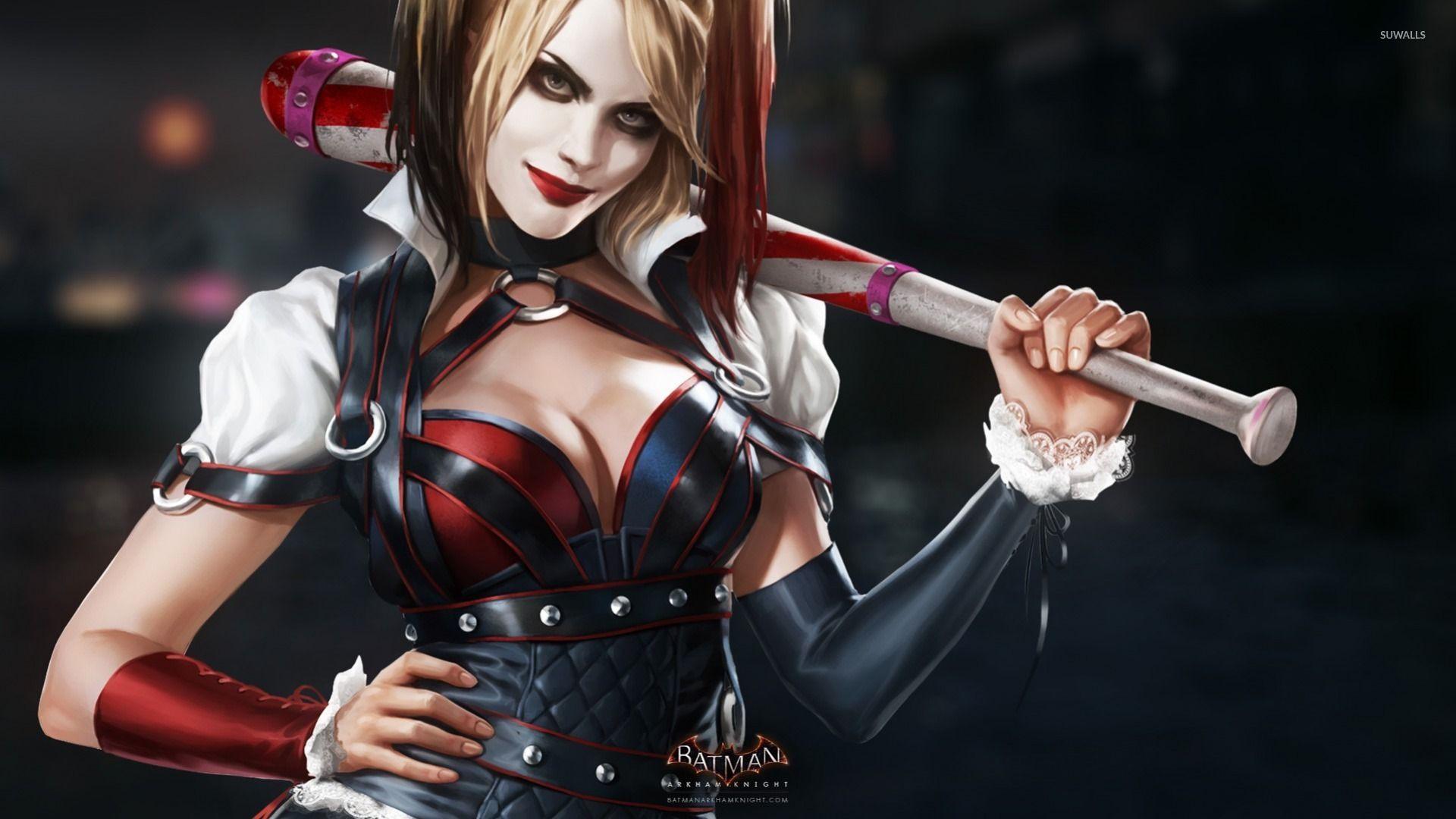 It´s very easy to play, you only have to use the controls indicated below. Harley Quinn Arkham Knight Wallpapers Top Free Harley Quinn Arkham Knight Backgrounds Wallpaperaccess