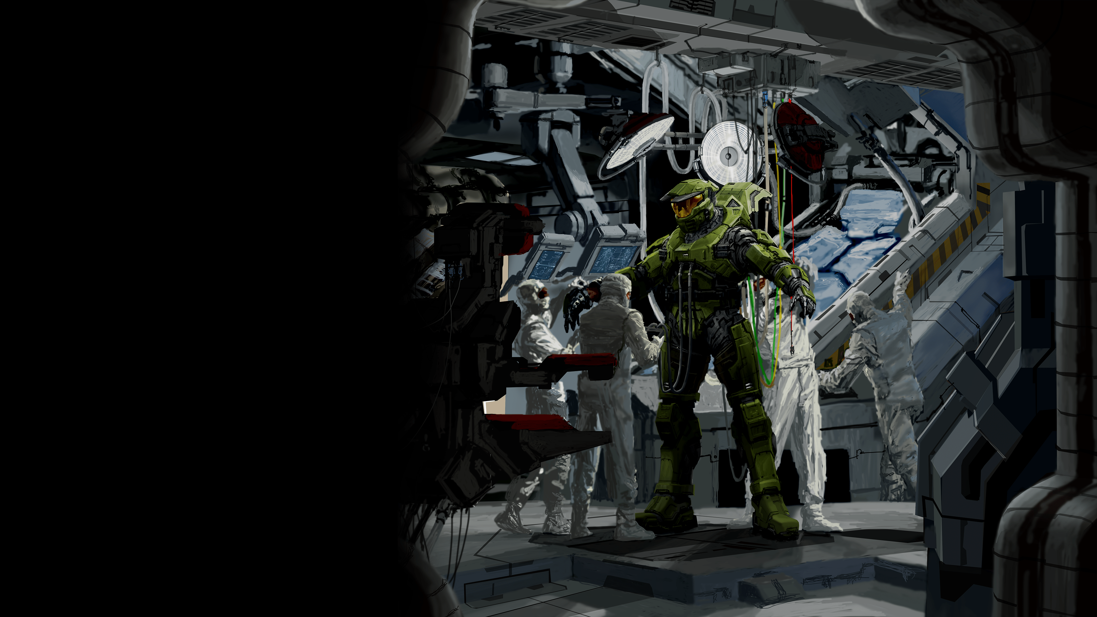 Halo Art Wallpapers Top Free Halo Art Backgrounds Wallpaperaccess