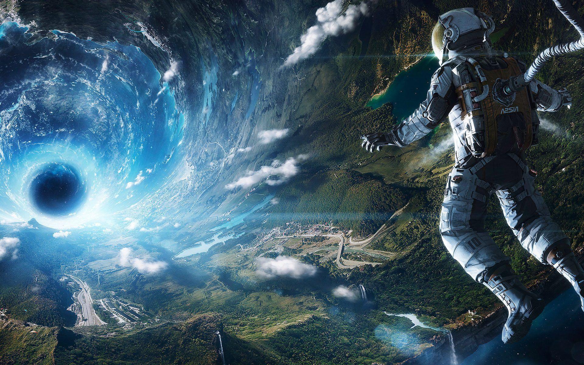 Wallpaper engine gifs search | find, make & share gfycat gifs. Floating Astronaut Wallpapers Top Free Floating Astronaut Backgrounds Wallpaperaccess