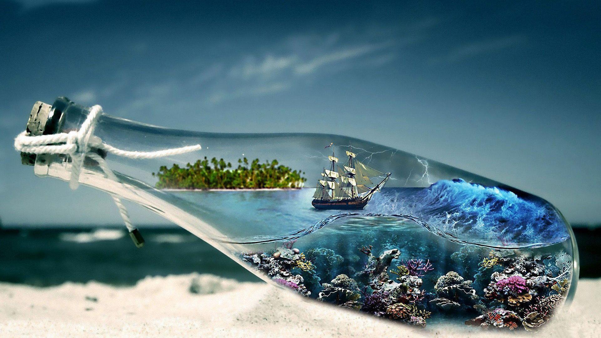Links on android authority may earn us a commission. Ship In A Bottle Wallpapers Top Free Ship In A Bottle Backgrounds Wallpaperaccess