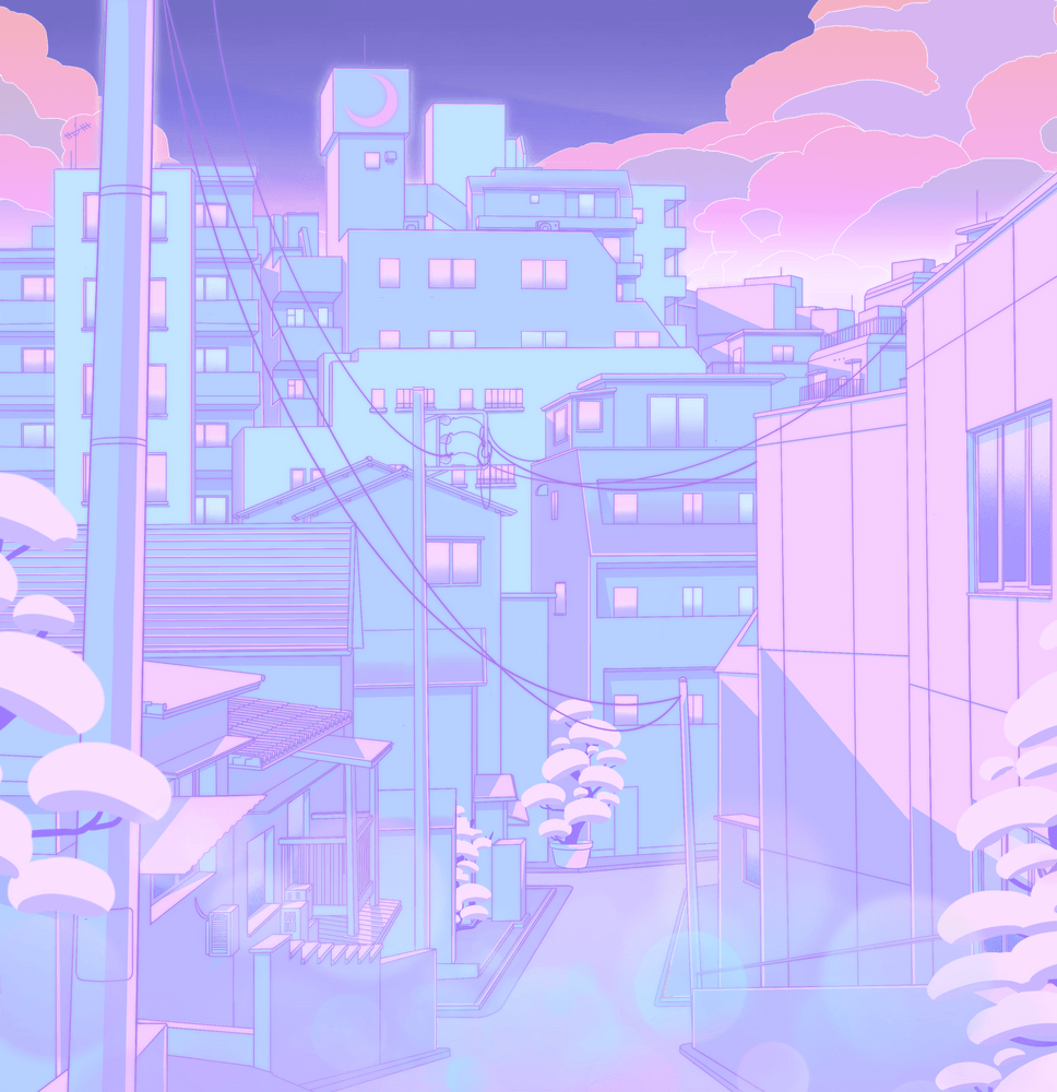 City buildings, city view at night time, dark, cityscape, illuminated hd wallpaper . Anime City Aesthetic Wallpapers Top Free Anime City Aesthetic Backgrounds Wallpaperaccess