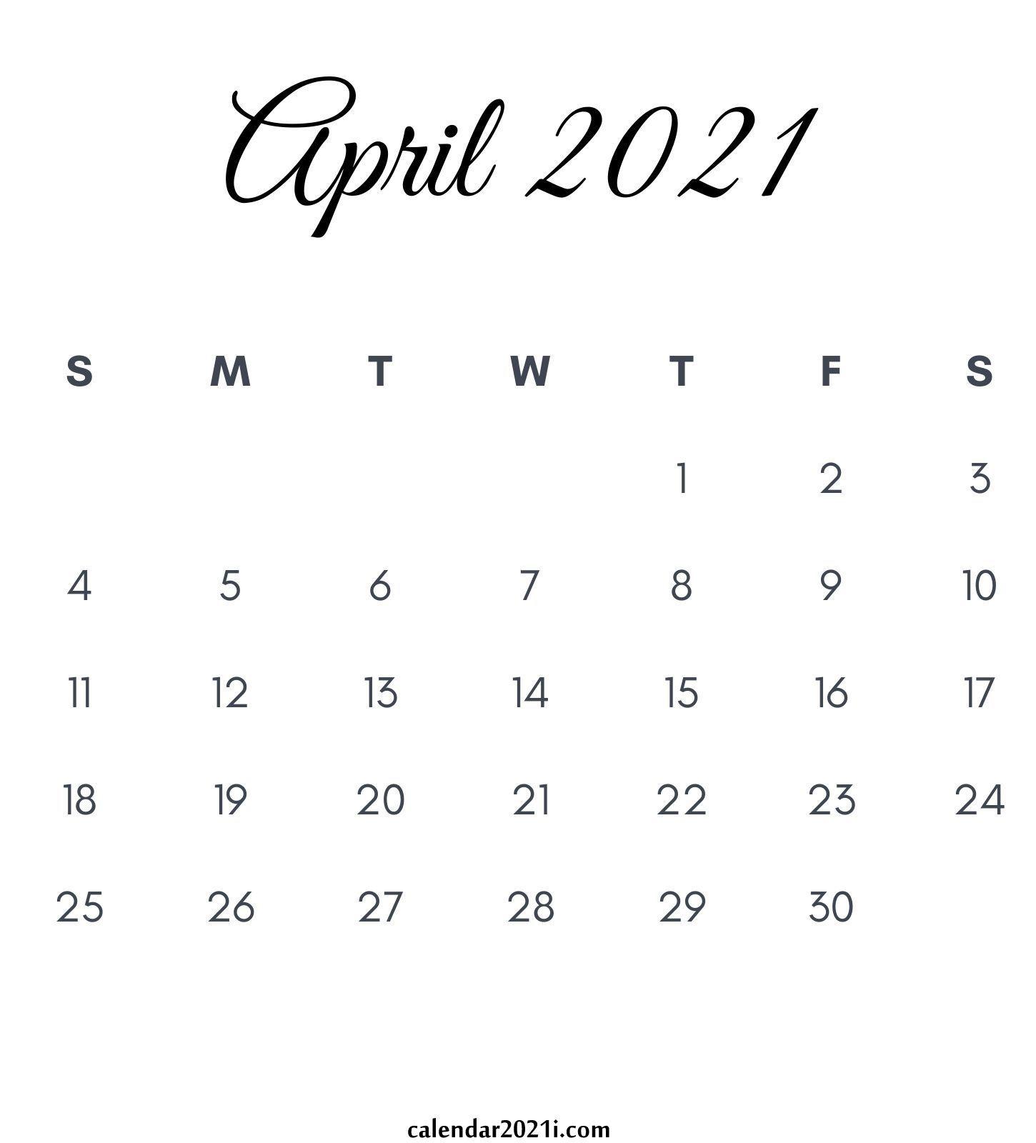 Bekijk hier de maandkalender van april 2021 inclusief … April 2021 Calendar Wallpapers Top Free April 2021 Calendar Backgrounds Wallpaperaccess