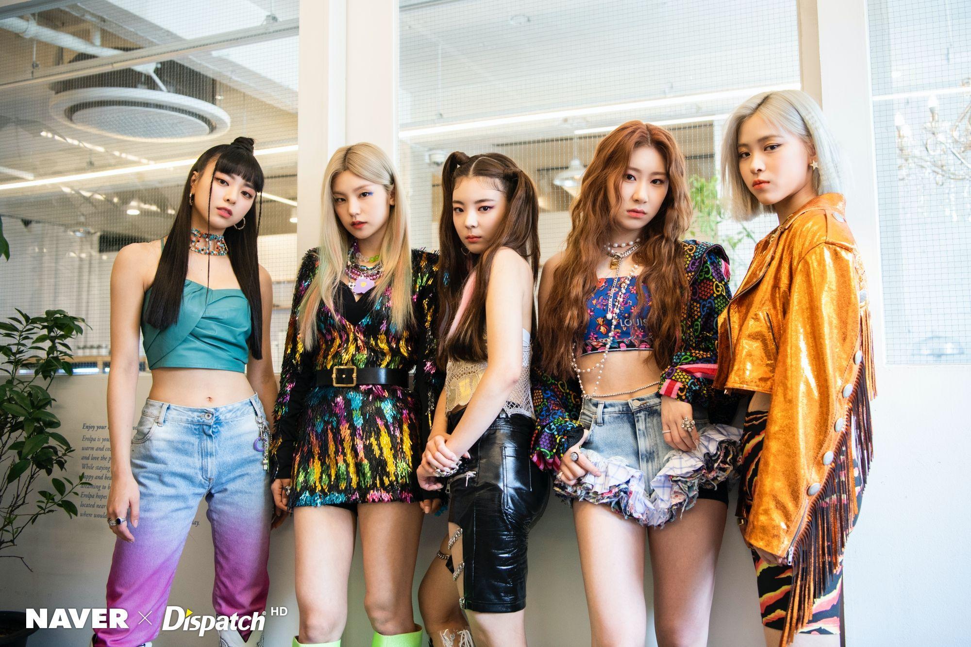 Itzy Wallpaper 4K Desktop
