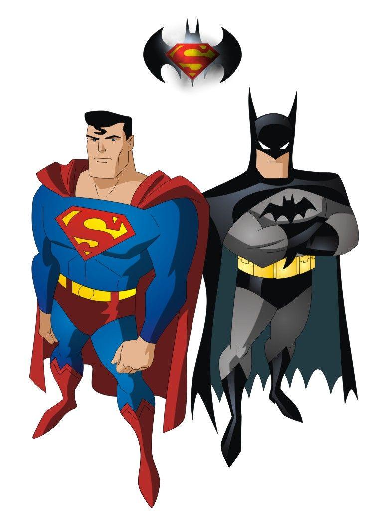 Batman And Superman Cartoon Wallpapers Top Free Batman And Superman Cartoon Backgrounds Wallpaperaccess