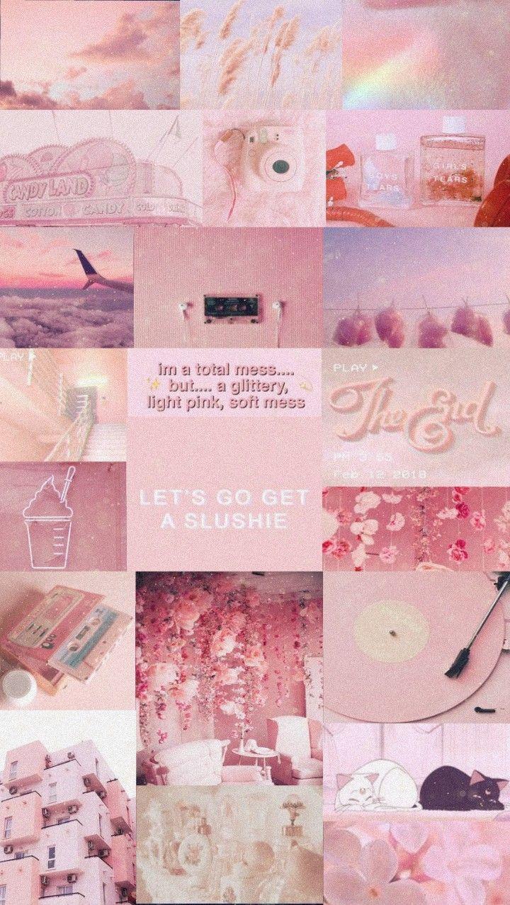 1153x1920 steven universe iphone wallpaper (75+ images) download. Aesthetic Pink Collage Wallpapers Top Free Aesthetic Pink Collage Backgrounds Wallpaperaccess