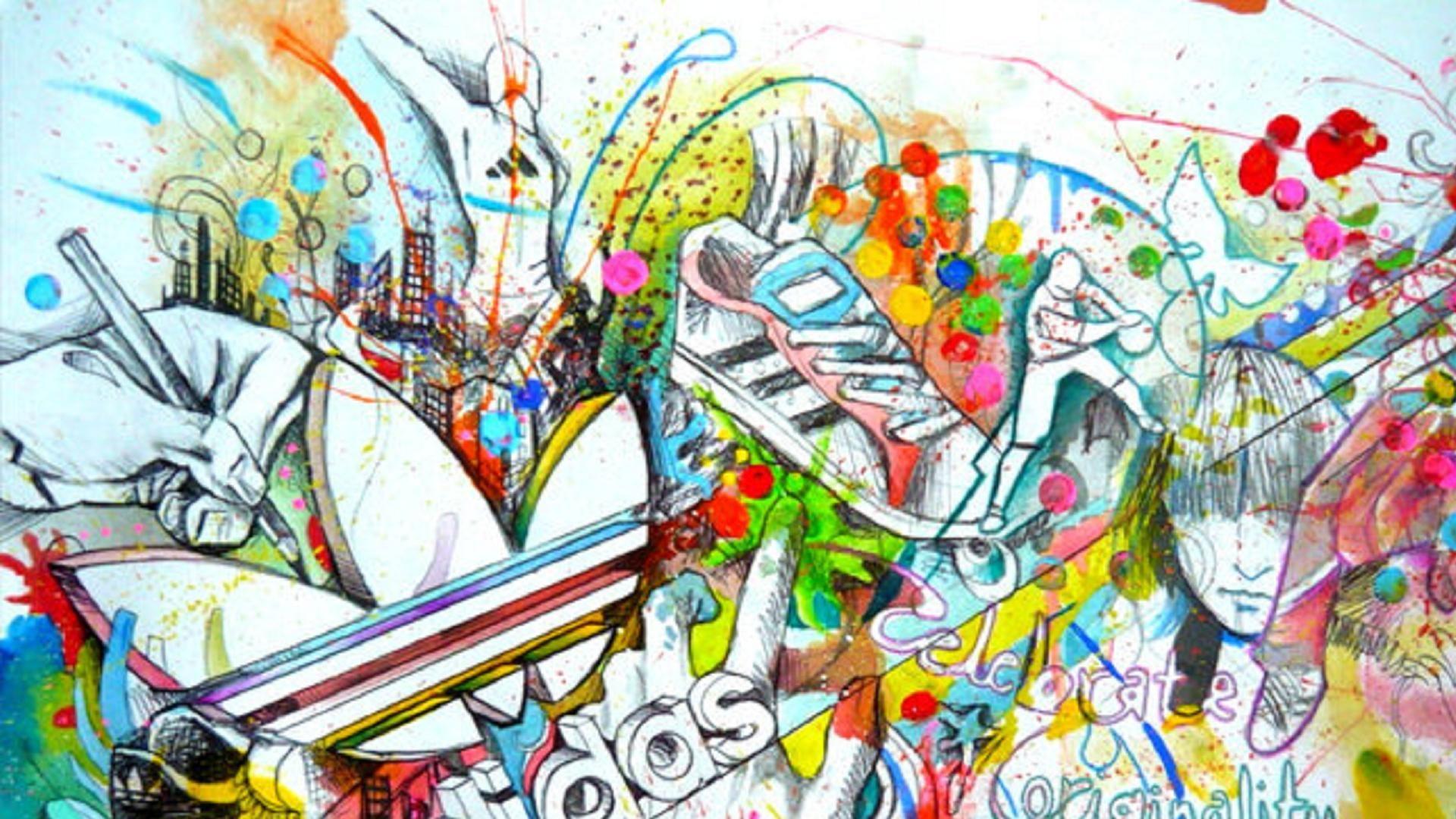 Adidas Graffiti Wallpapers Top Free Adidas Graffiti Backgrounds Wallpaperaccess