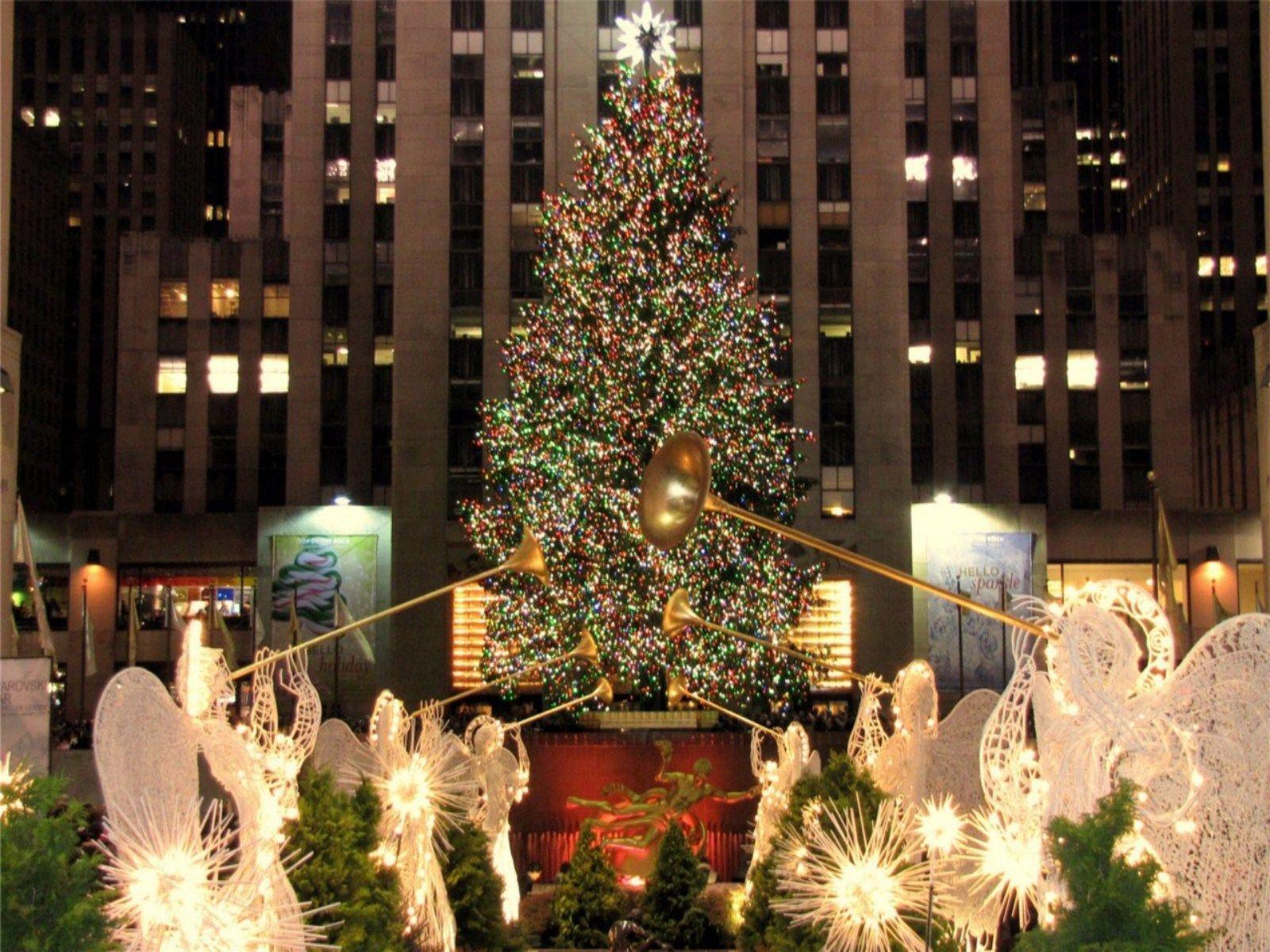 However, where did this traditio. Rockefeller Christmas Tree Wallpapers Top Free Rockefeller Christmas Tree Backgrounds Wallpaperaccess