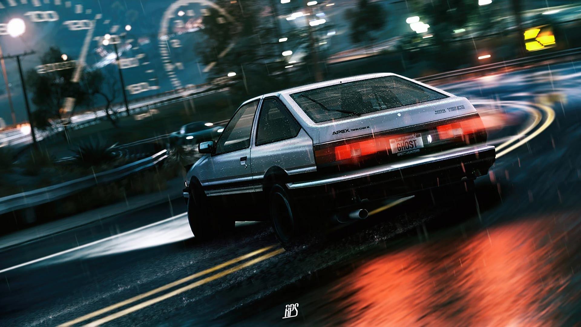 Toyota ae86 hd wallpapers, desktop and phone wallpapers. Initial D Wallpapers Top Free Initial D Backgrounds Wallpaperaccess
