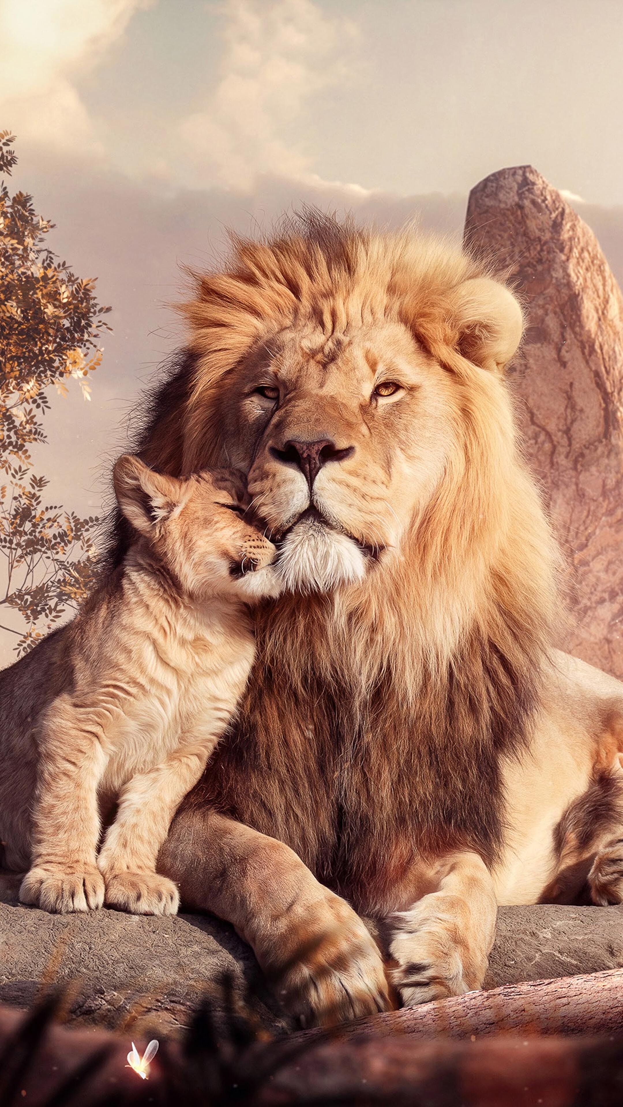 Find hd wallpapers for your desktop, mac, windows, apple, iphone or android device. Lion And Cub Wallpapers Top Free Lion And Cub Backgrounds Wallpaperaccess