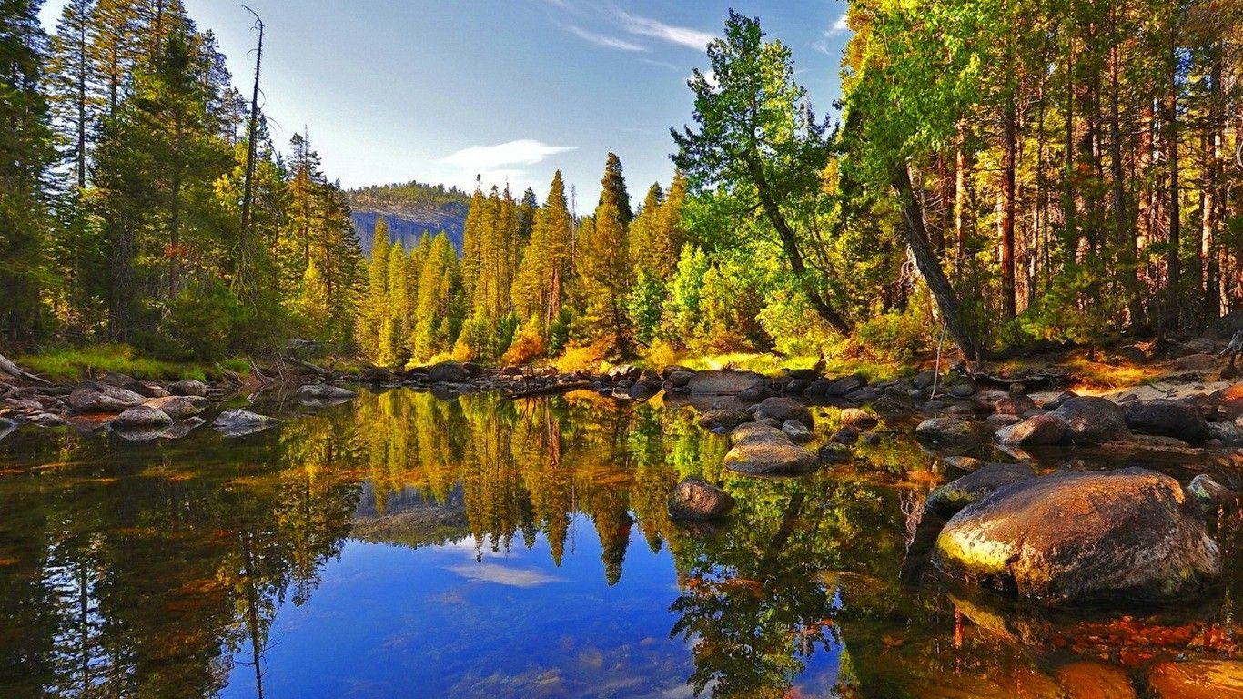It depicts a cabin on a ridge. Fall Mountain Lake Wallpapers - Top Free Fall Mountain