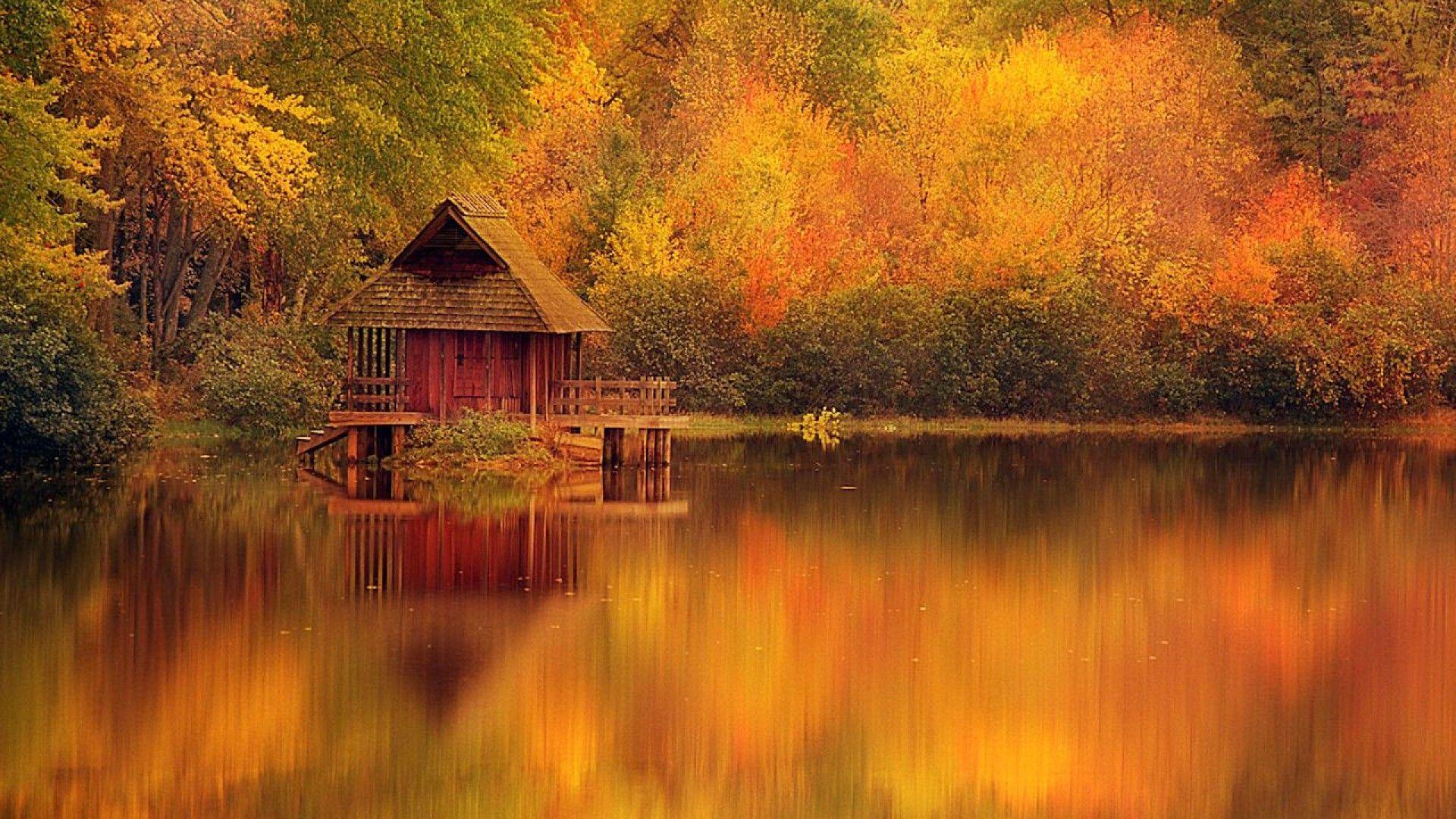 Welcome to mountain rest cabins and campground. Beautiful Fall Cabin Desktop Wallpapers - Top Free