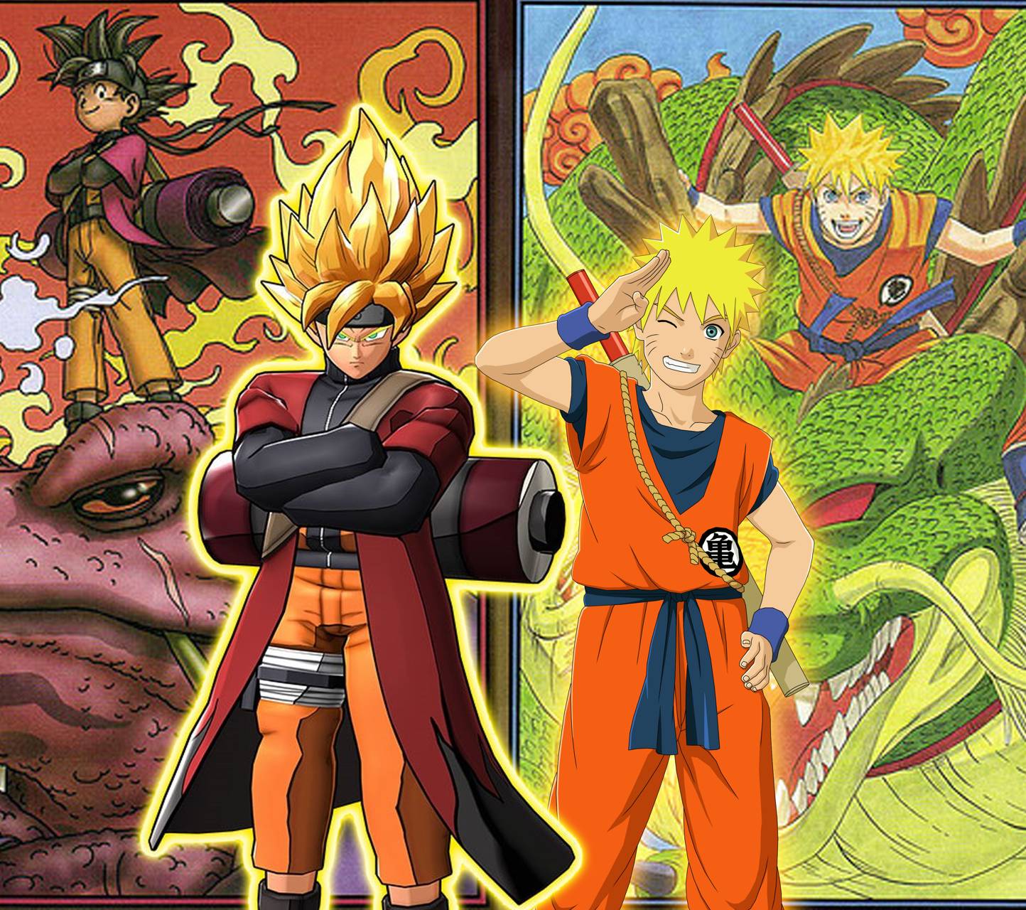 Naruto saitama luffy natsu goku et kurosaki naruto shippuden. Goku Naruto Luffy Wallpaper