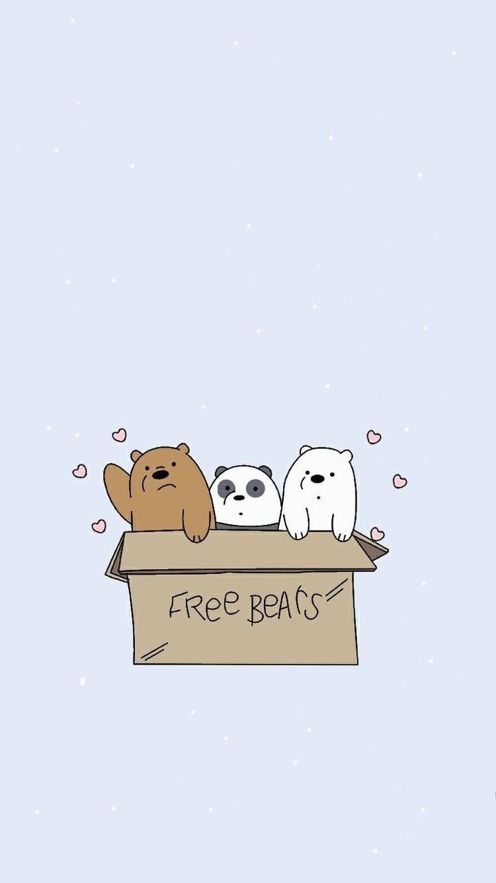 Kids room deco, panda, iphone 6, snoopy, cartoon, backgrounds. We Bare Bears Wallpapers Top Free We Bare Bears Backgrounds Wallpaperaccess