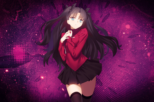 Rin Tohsaka Phone Wallpaper
