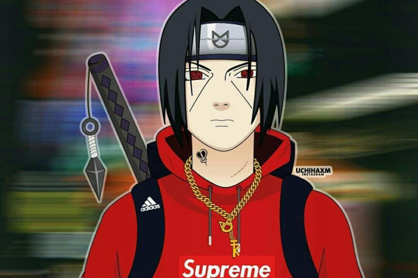 Uchiha itachi, naruto shippuuden, manga, digital art, red, colored background. Itachi Supreme Wallpapers Top Free Itachi Supreme Backgrounds Wallpaperaccess