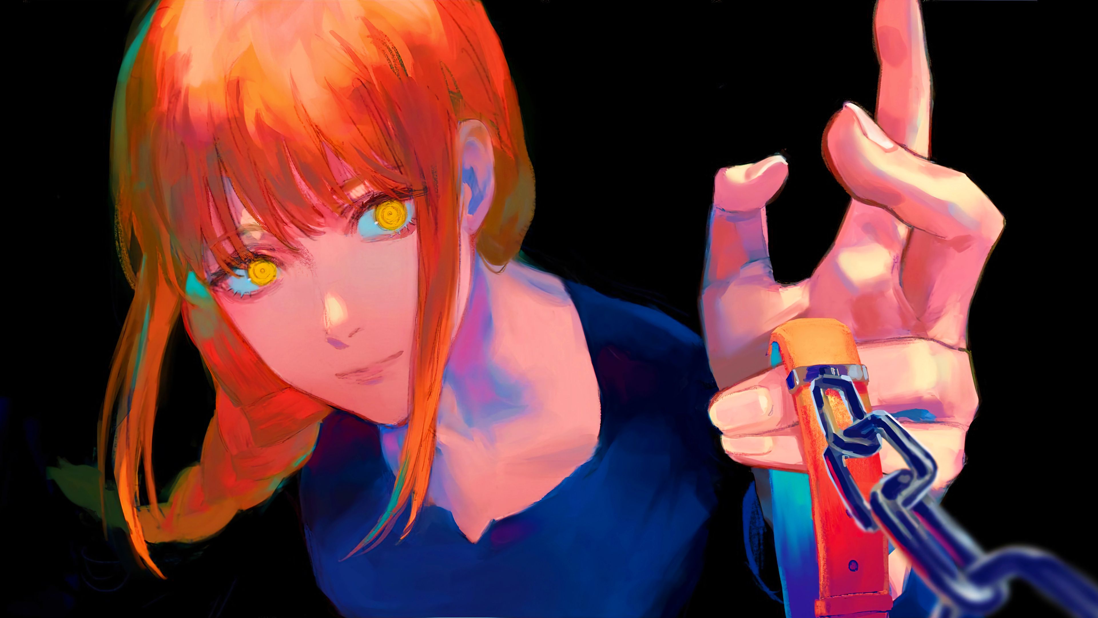 Nayuta (ナユタ, nayuta?) is the reincarnation of the control devil (支し配はいの悪あく魔ま, shihai no akuma?) following makima's death. Makima Chainsaw Man Wallpaper Cave