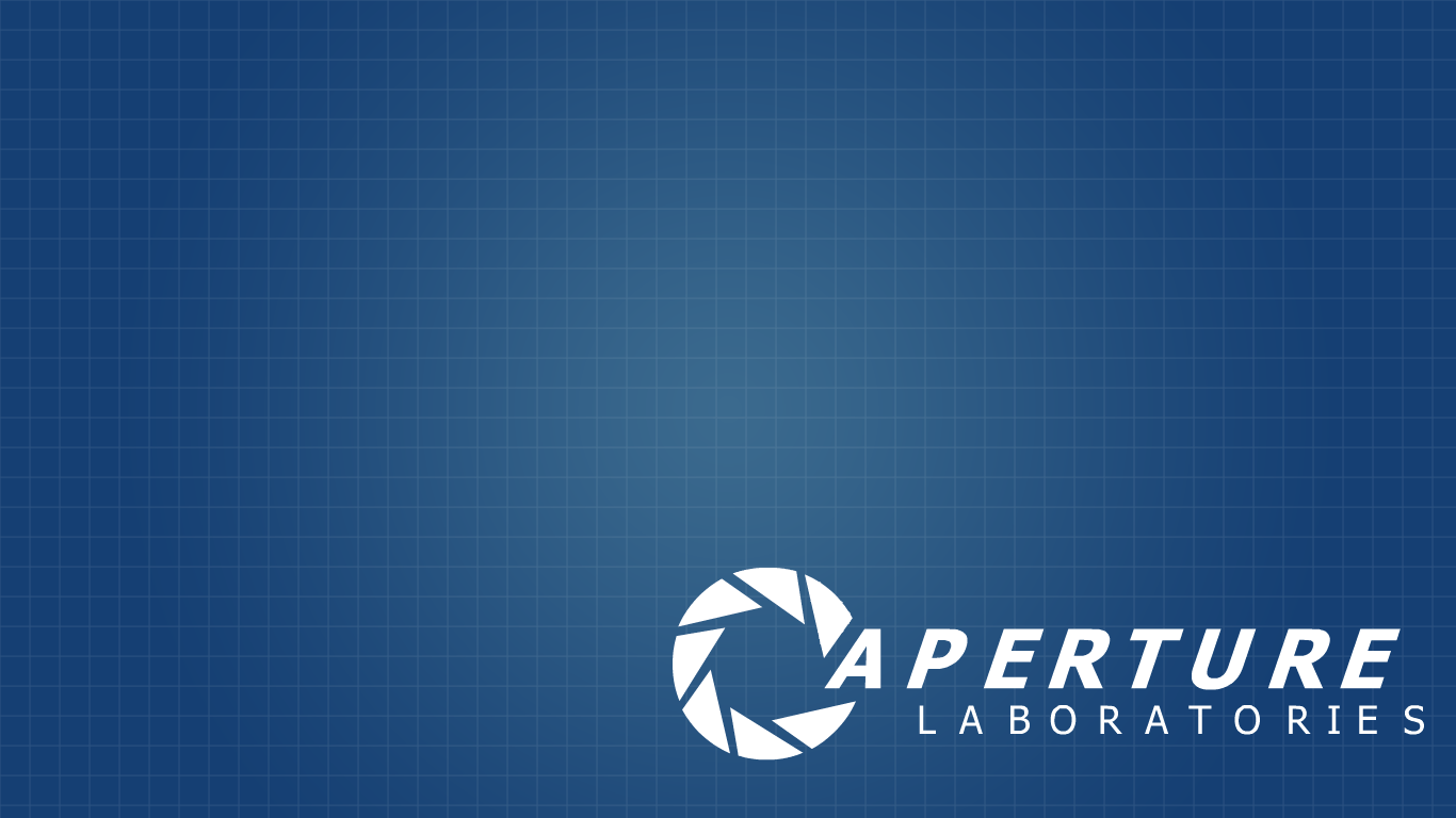 Aperture Laboratories Wallpaper 1920X1080 / Minimalistic Lonely Aperture Laboratories Wallpaper 34031 -
